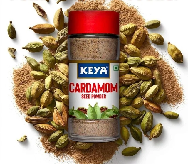 Keya Cardamom Seed Powder | Elaichi Powder | No Husk 50gms