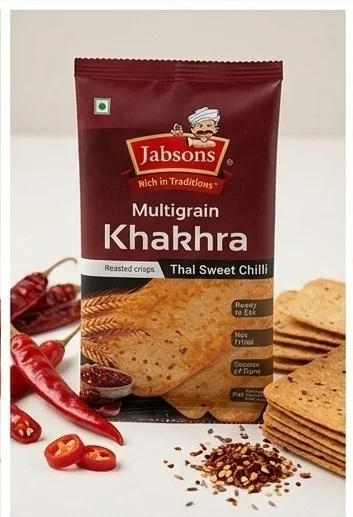 Multigrain Khakhra Roasted Crisps Thai Sweet Chilli 35gms