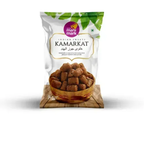 ARCOT MANIMARK Kamarkat Coconut Jaggery Candy | Traditional South Indian Sweet | Roasted Coconut & Jaggery | Homemade Taste | No Artificial Preservatives | Chewy Candy 110gms