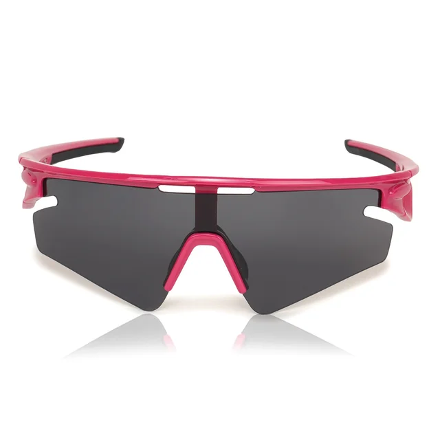 Cereto UV Protection Sports Sunglass suitable for Cricket, Running, Cycling, Trekking and other Sports activities - Pink & Black