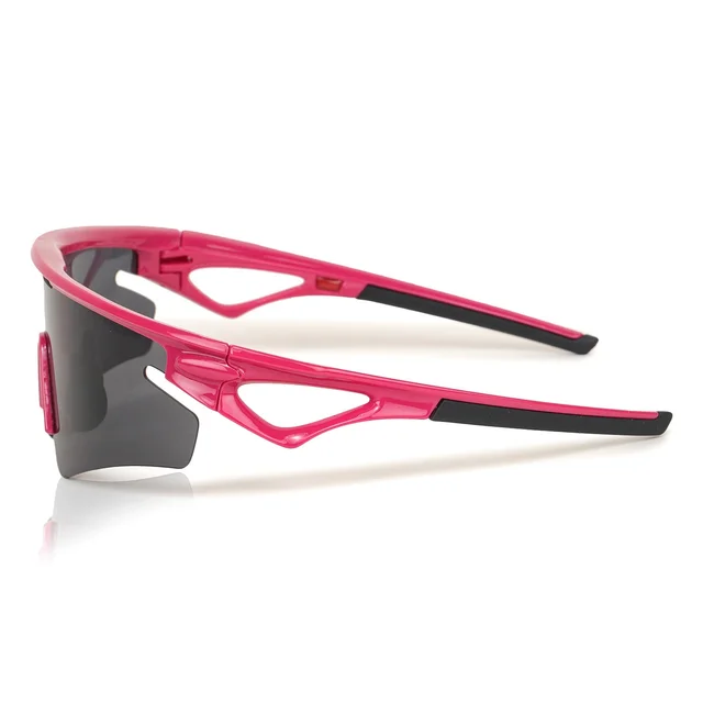 Cereto UV Protection Sports Sunglass suitable for Cricket, Running, Cycling, Trekking and other Sports activities - Pink & Black