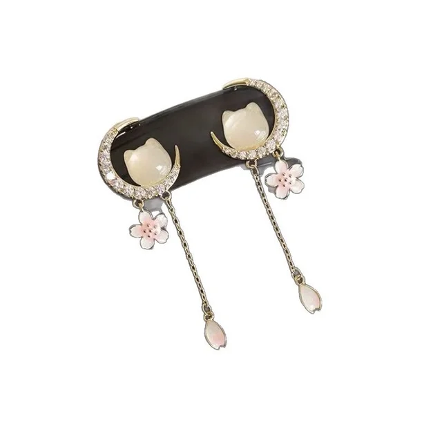 Tassel Earrings - pink