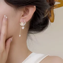 Tassel Earrings - pink