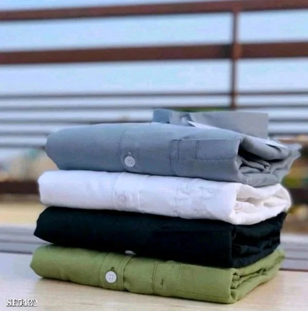 Plain Formal Shirt For Men's - Premium Collection - XL