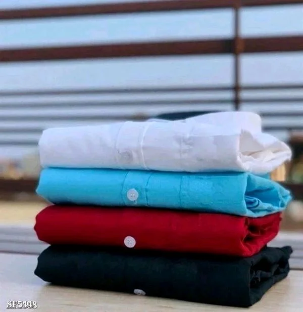 Plain Formal Shirt For Men's - Premium Collection - XL