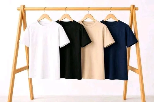 Men's Plain Tshirts Combo (Pack of 5) - XL
