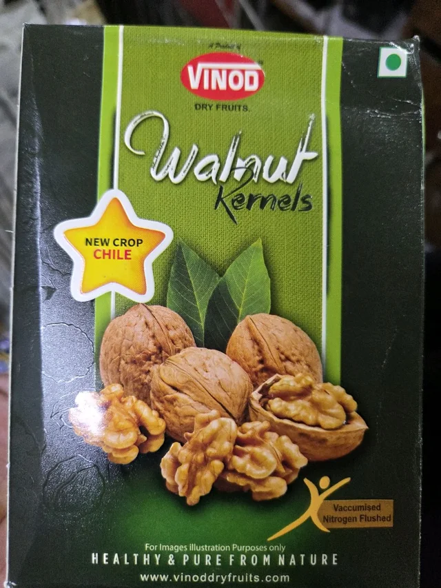 Vinod Walnut Kernels 250g