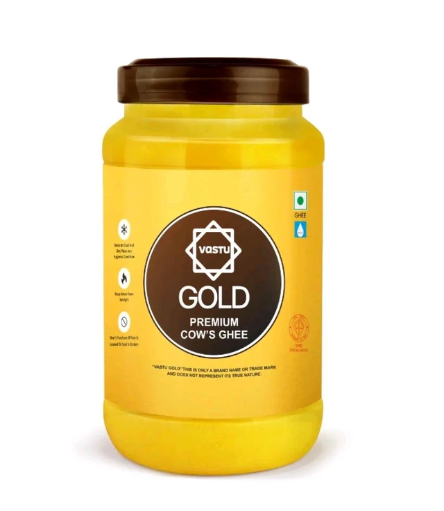 Vastu Gold Premium Cow's Ghee 500ml
