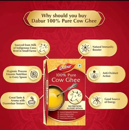 Dabur 100% Pure Cow Ghee 900ml