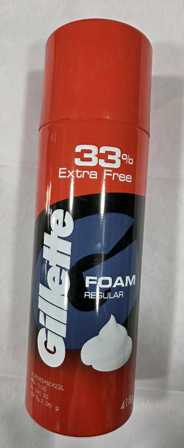 Gillette Foam Regular 418g