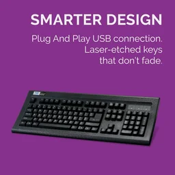 TVS ELECTRONICS Gold Prime Mechanical Wired Keyboard
