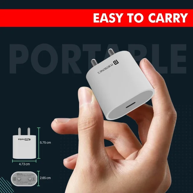Portronics Adapto 20 Type C 20W