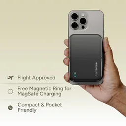Ambrane Aerosync Maglite Wireless Power Bank