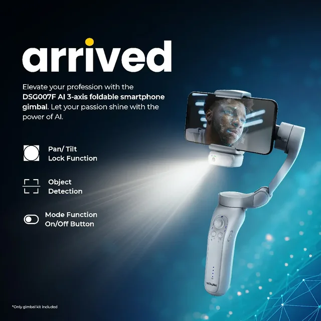 Digitek (DSG 007F AI) 3-Axis Smartphone Gimbal