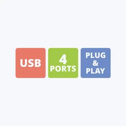 ZEBRONICS Zeb-100HB 4 Ports USB Hub
