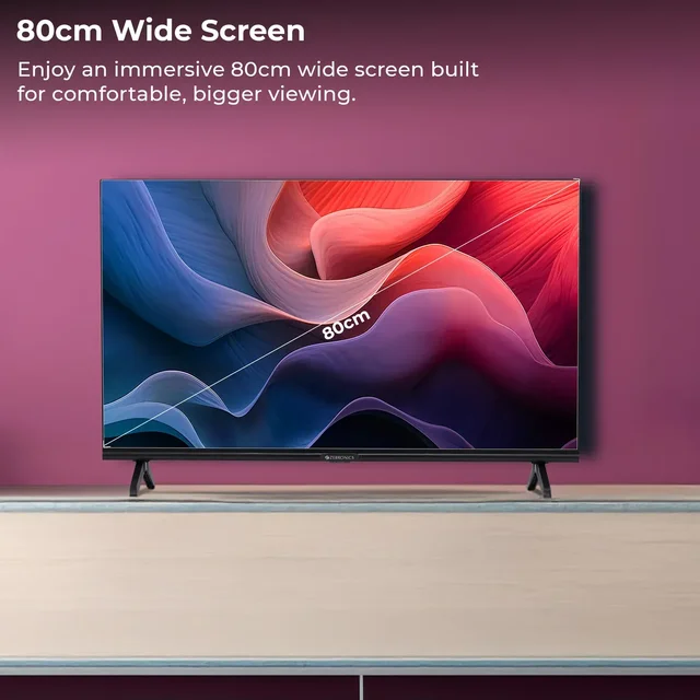 Zebronics 32P1 E LED TV
