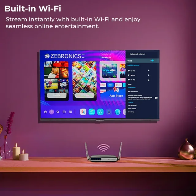 Zebronics 32P1 E LED TV