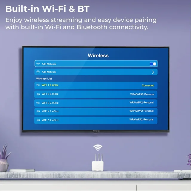 Zebronics 43P1 E Smart LED TV