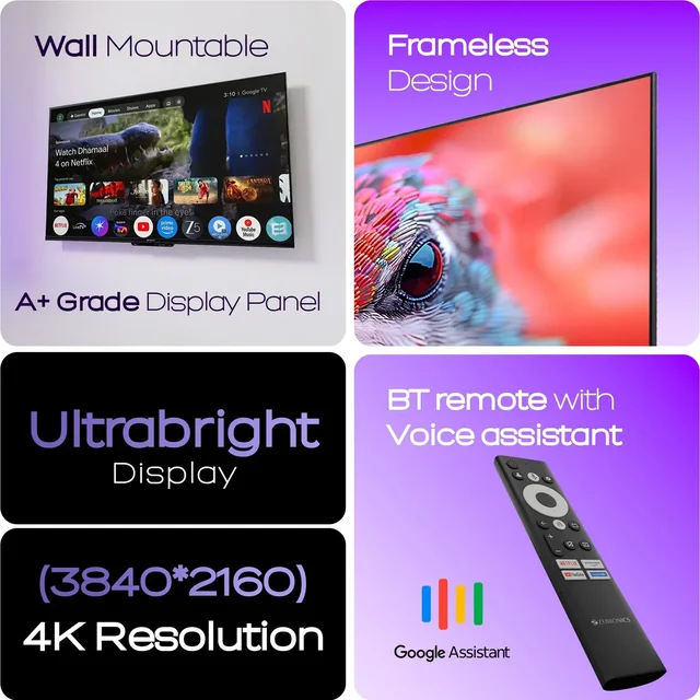 Zebronics 55G1 Plus LED TV