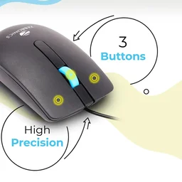 Zebronics Juggle Wired Mouse