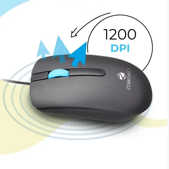 Zebronics Juggle Wired Mouse