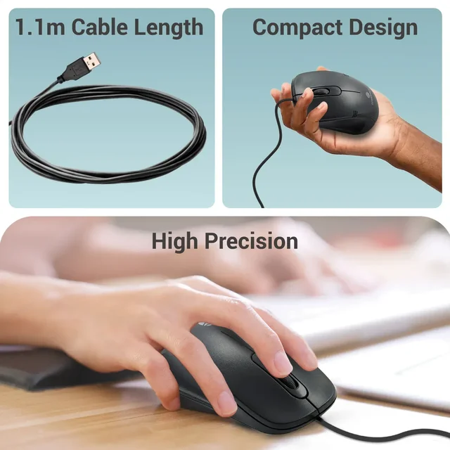 Zebronics Power+ Wired Mouse