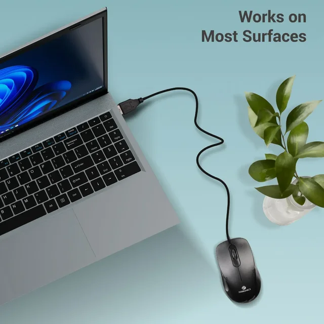 Zebronics Power+ Wired Mouse