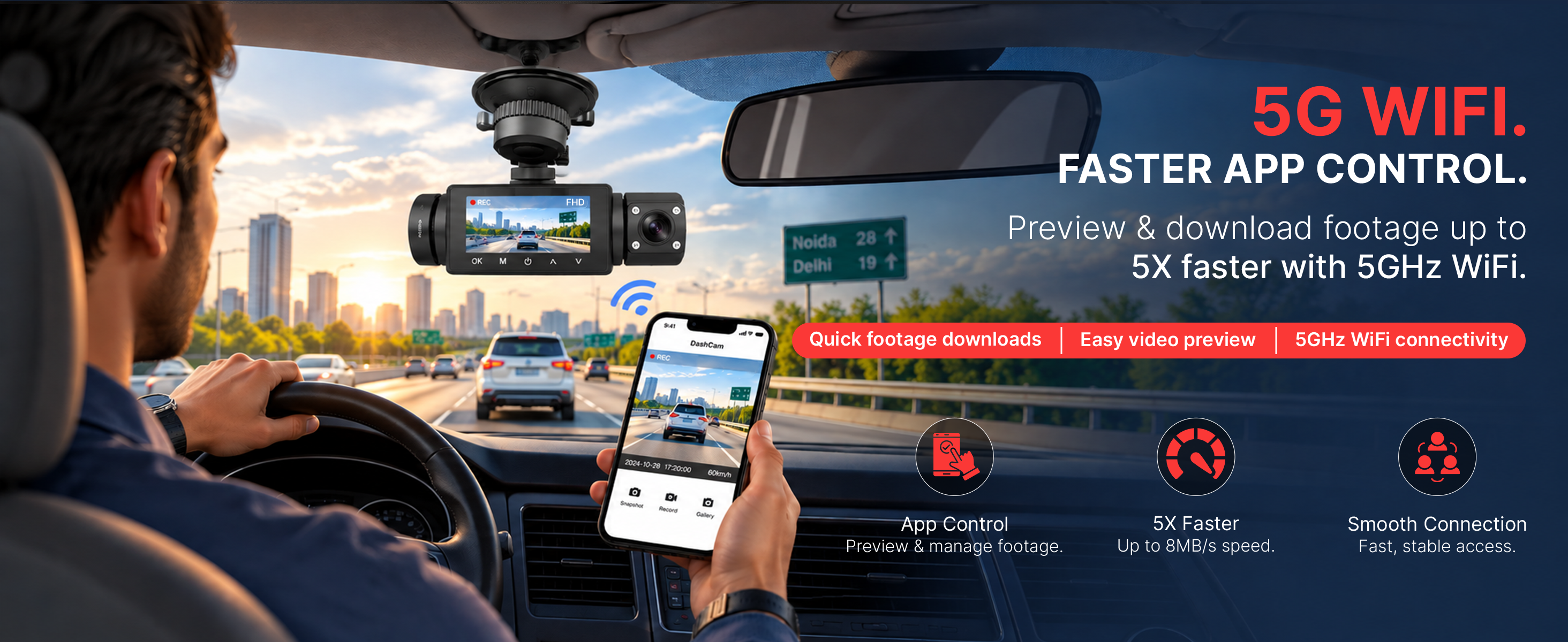 S-4 Ultra dash cam feature