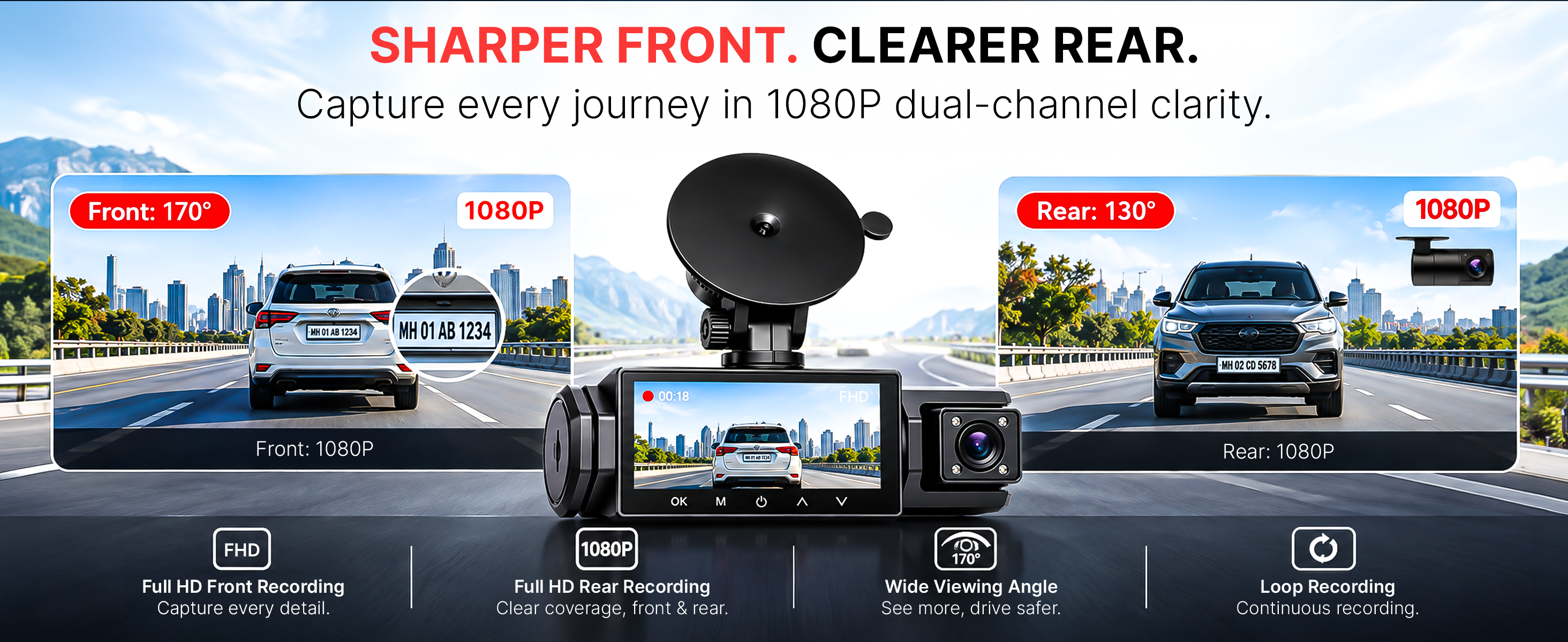 S-4 Ultra dash cam feature