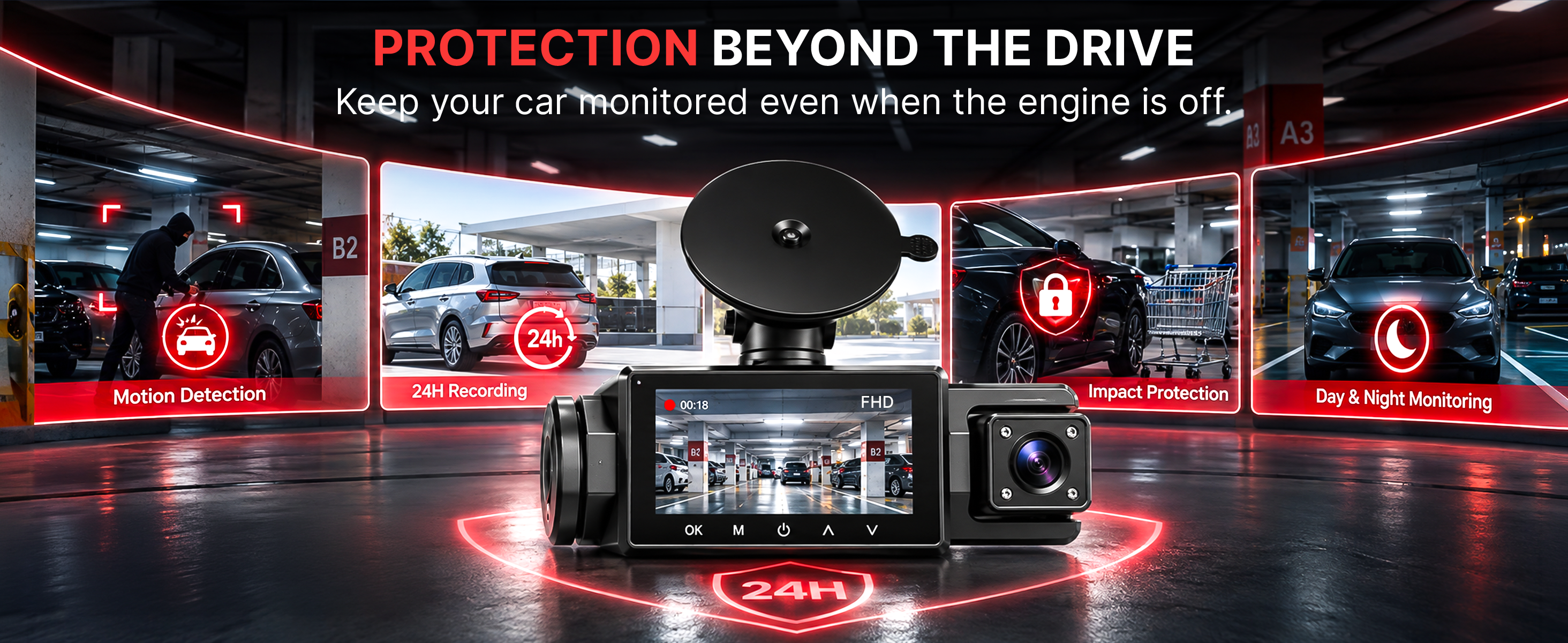 S-4 Ultra dash cam feature