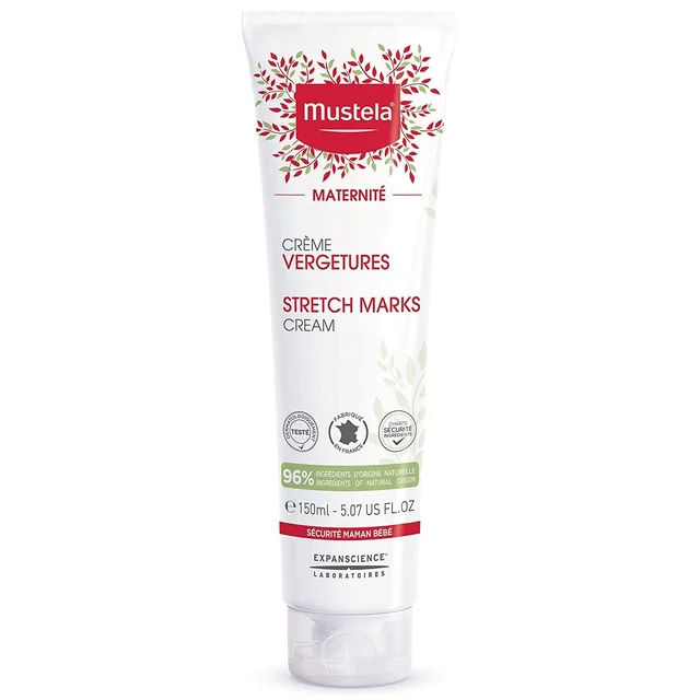 Mustela Maternity Stretch Marks Cream for Pregnancy with Natural Avocado Maracuja and Shea Butter Lightly Fragranced