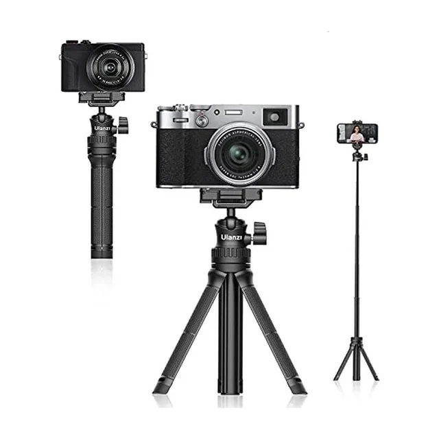 3-in-1 Travel Tripod with Phone Mount