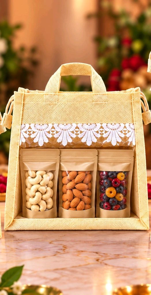 3 Standy Pouch With Zip Bag Celebration ( 300GM )