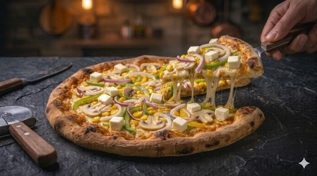 Veggie Paneer Delight Pizza