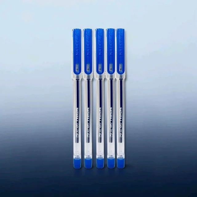 Natraj Gelix Gel Pen| Pack Of 5 Pens