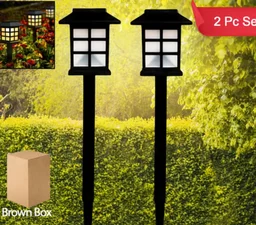 Solar Garden Lights Waterproof Outdoor Landscape (2-Pack)