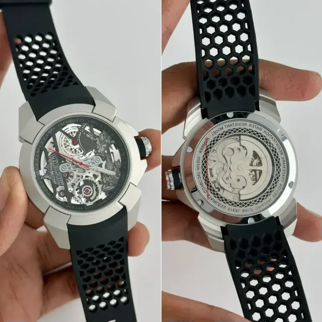 50% payment booking for this watch on whatsup only - black