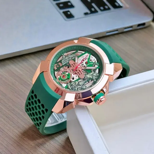 50% payment booking for this watch on whatsup only - black