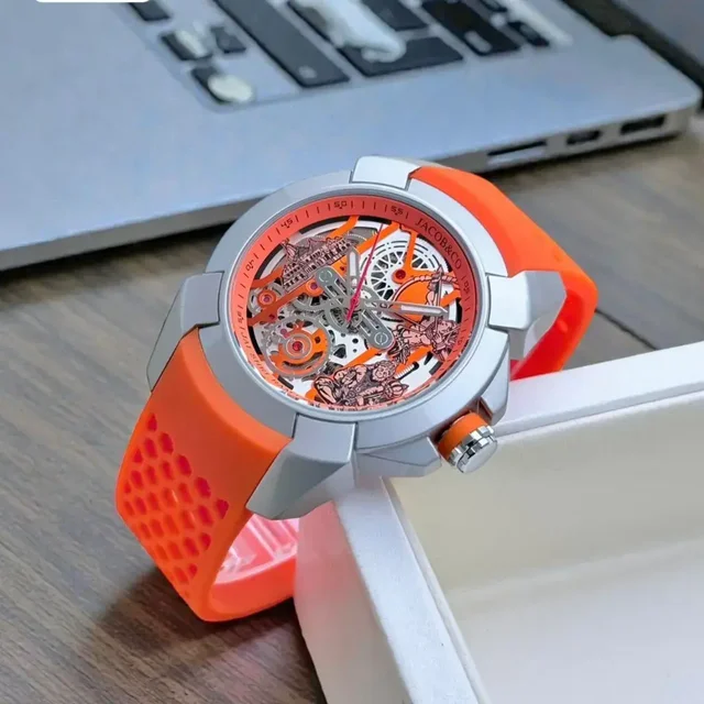 50% payment booking for this watch on whatsup only - black