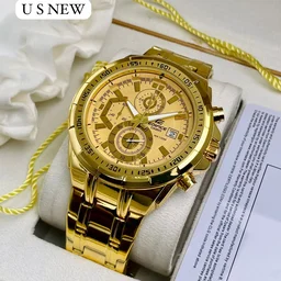 7A High Quality All Chrono Working Metal Strap 👌 Men's Watch Collection