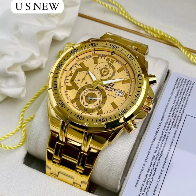 7A High Quality All Chrono Working Metal Strap 👌 Men's Watch Collection