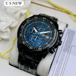 7A High Quality All Chrono Working Metal Strap 👌 Men's Watch Collection