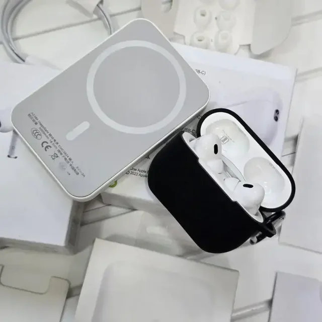 Airpods Pro2 USA MagSafe Wireless PowerBank Combo - black