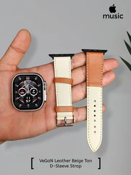 Apple ultra 2 musik Addition with strap - Black