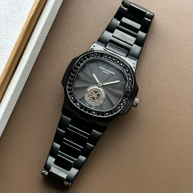 Patek Phillips Black Patek Philippe premium watch - Black