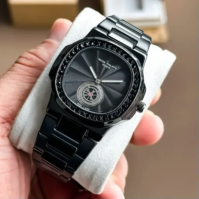 Patek Phillips Black Patek Philippe premium watch - Black