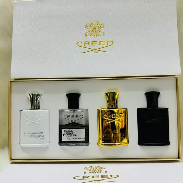 Branded 30ml perfumes (3pc/4pc)set for mens and womens - gold