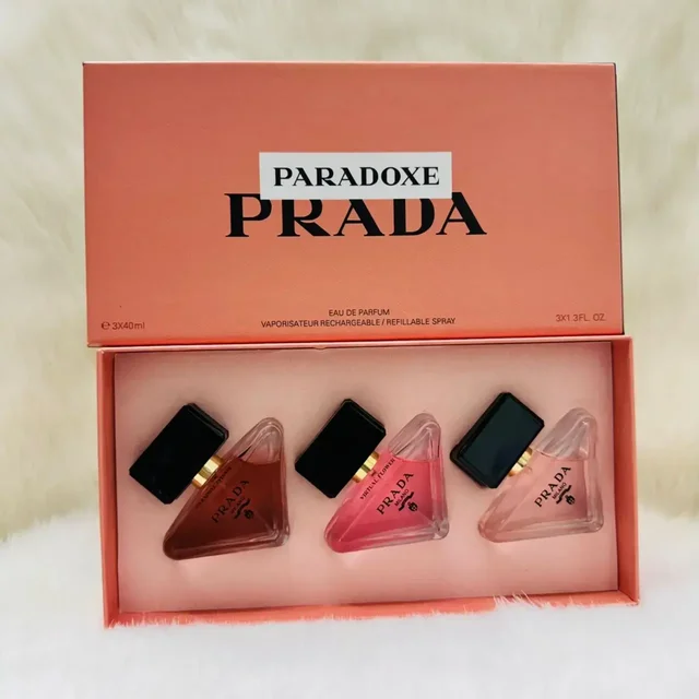 Branded 30ml perfumes (3pc/4pc)set for mens and womens - gold