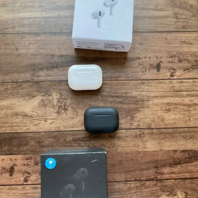 Buy 1 Get 1 Wireless Earbuds Combo Black & White - White Black