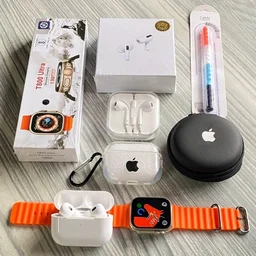 Buy 6-in-1 Smartwatch Combo – 50% to 60% Off Offer - Black